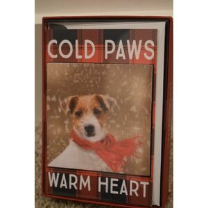 Jack‎ Russell Terrier Christmas Greeting Cards w/ Envelopes 8 Pack 4" x 6"